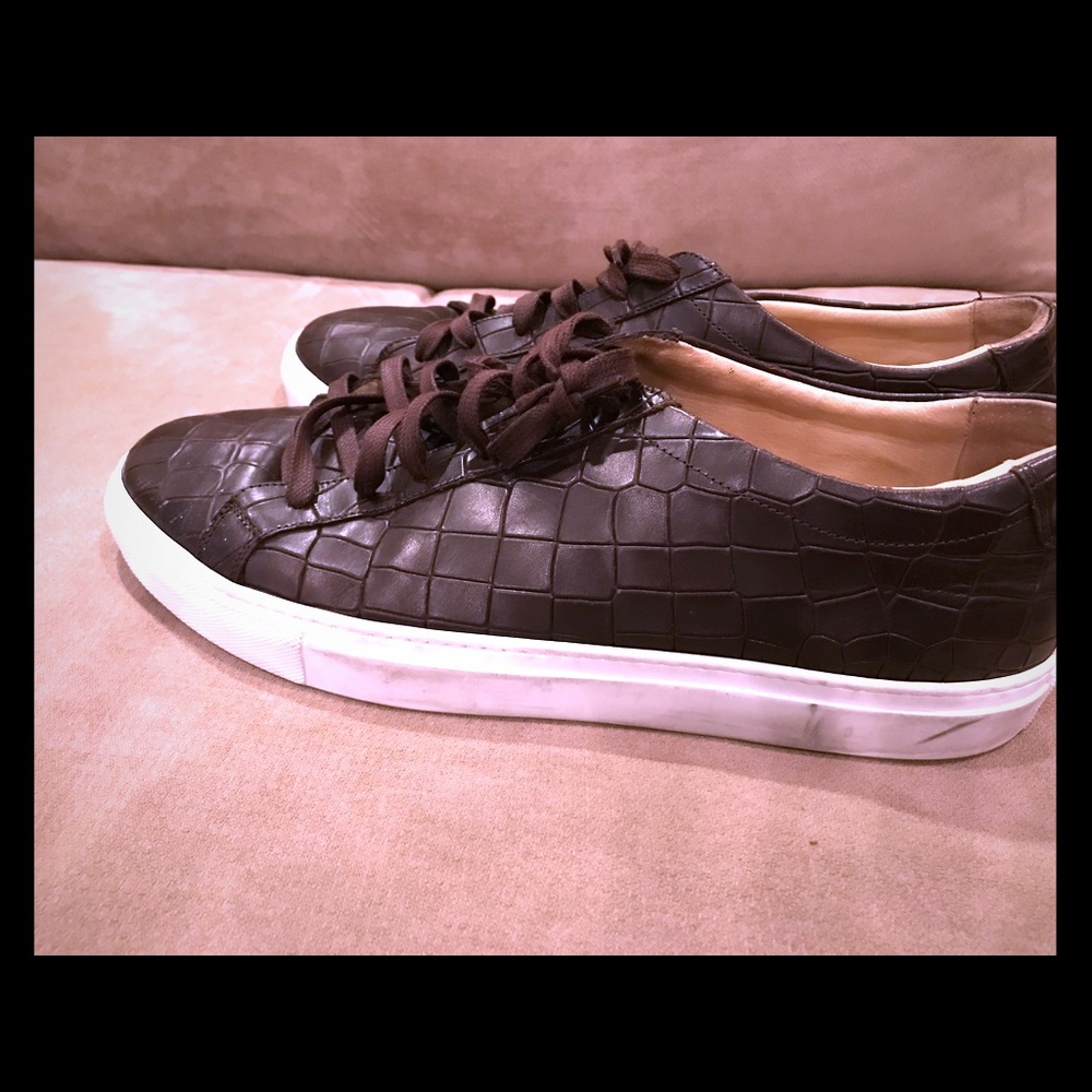 Leather Designer Sneakers